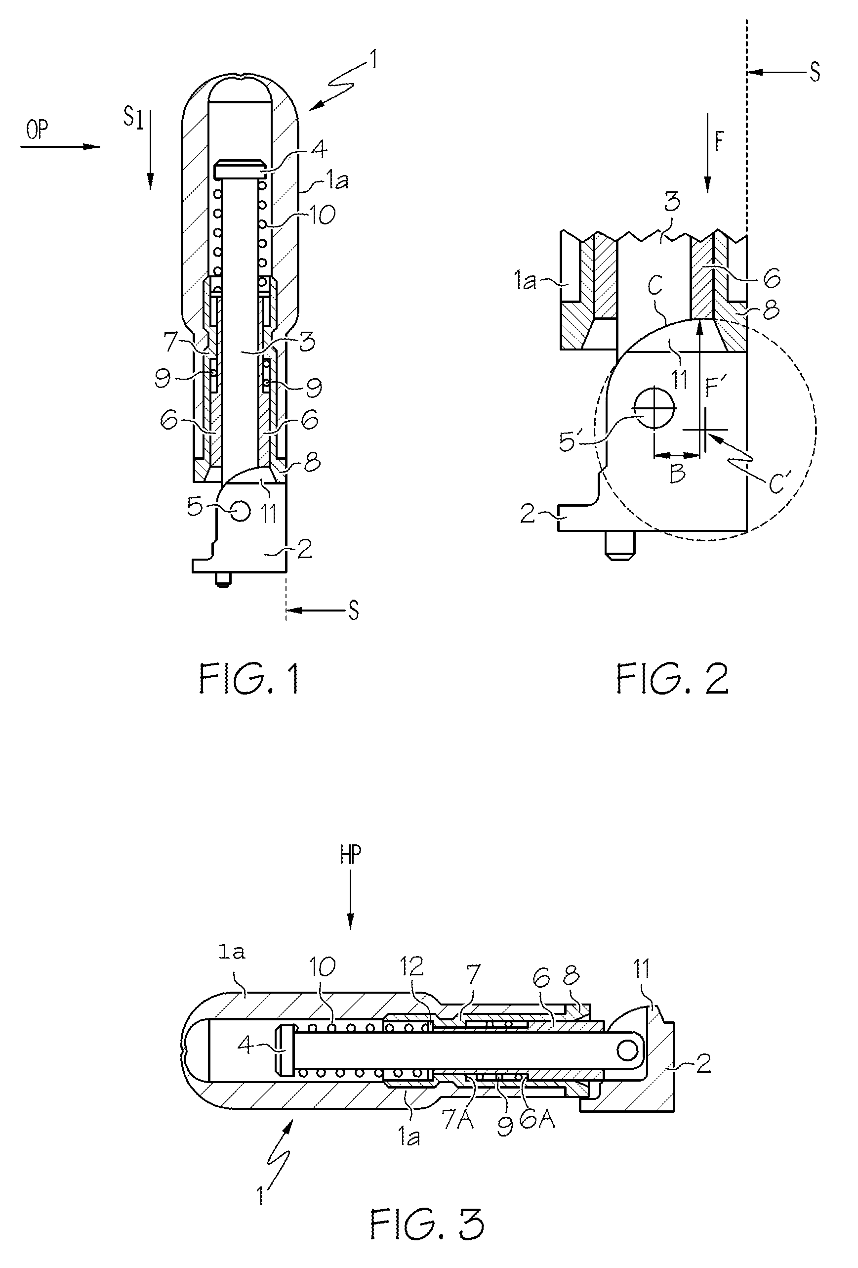 Safety fold-away handle