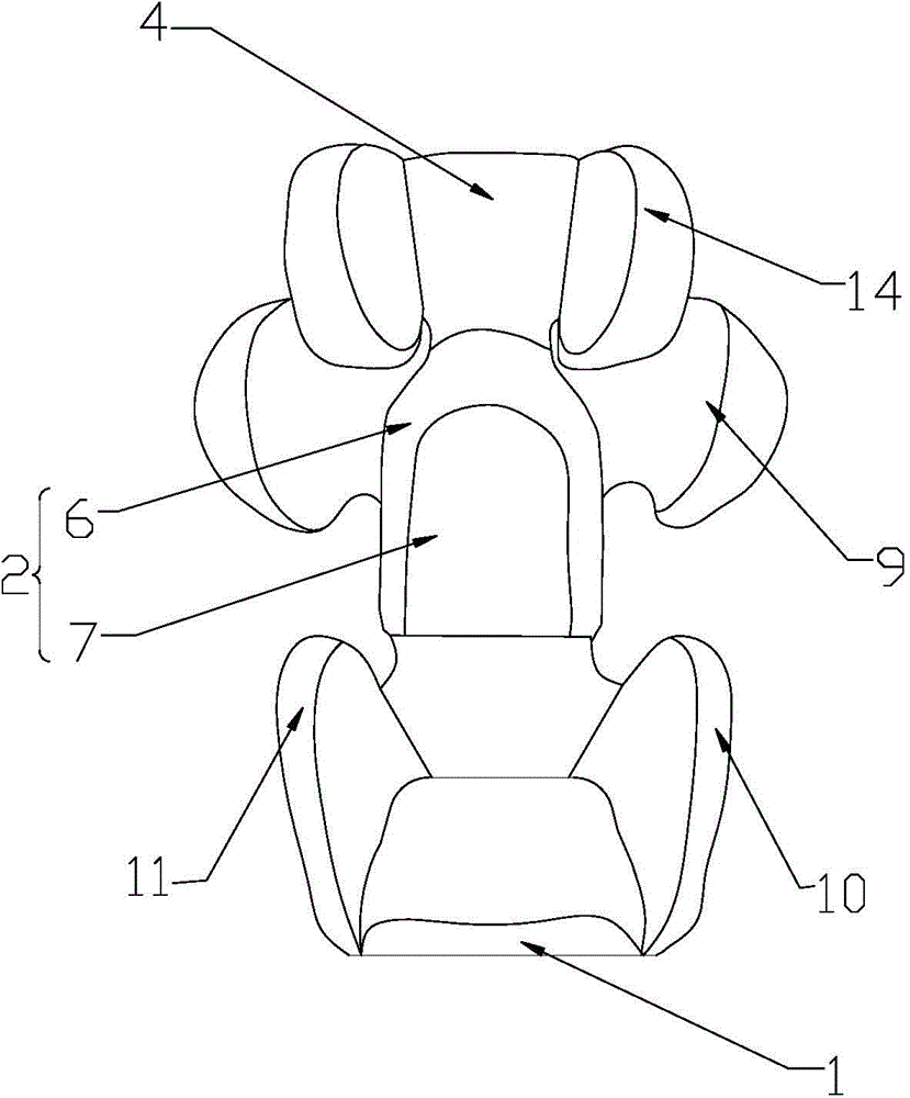 Automobile child seat