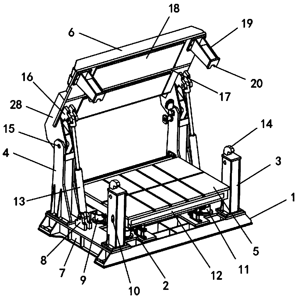 Solar photovoltaic power generation device