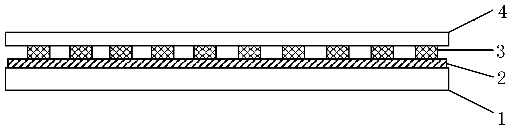 Touch screen pressure and position sensing method, touch screen pressure and position sensing element, and electronic touch device