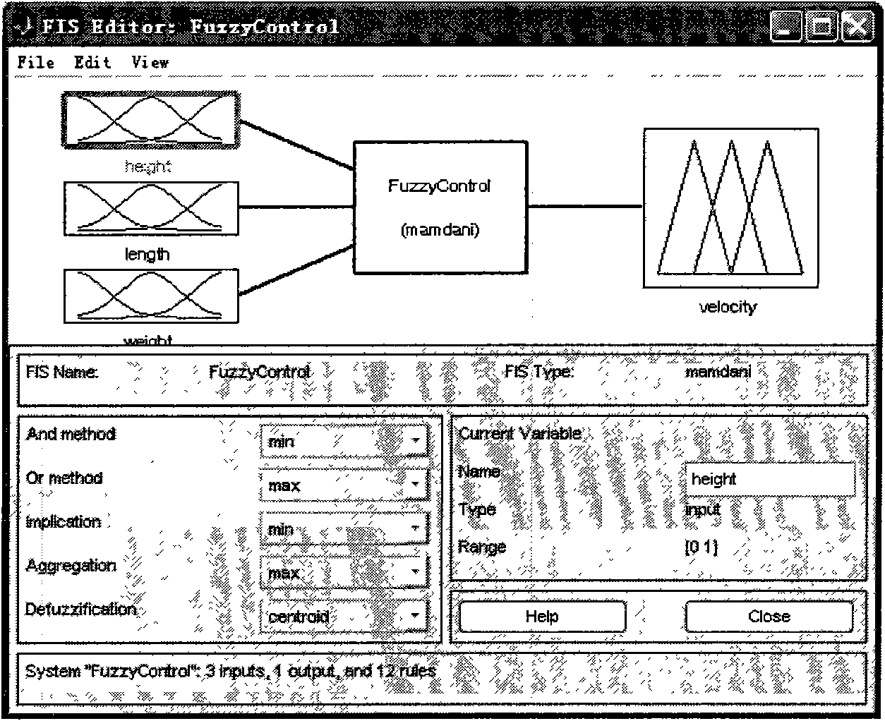 Piler adaptive fuzzy optimal control method