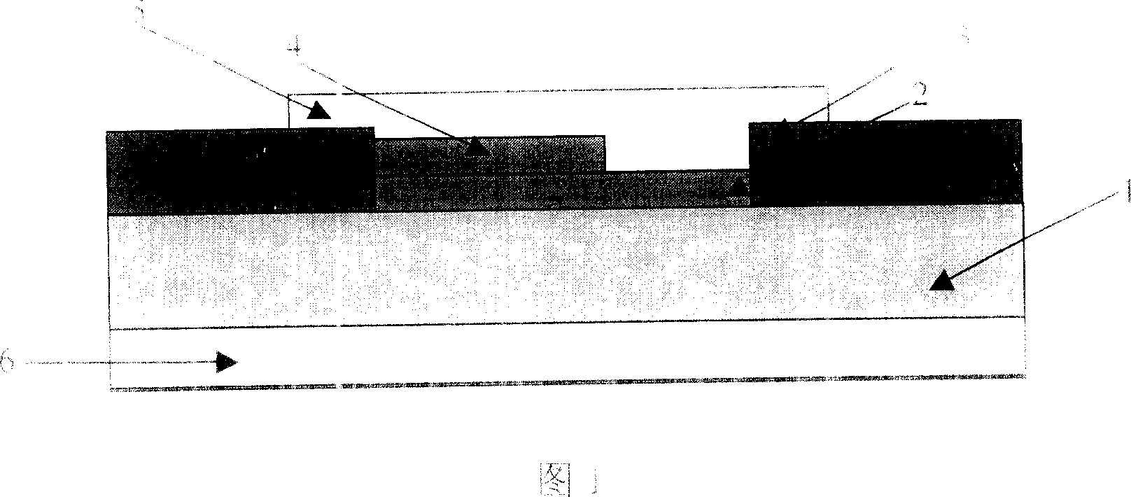 Germanium-silicon schottky diode and its production method