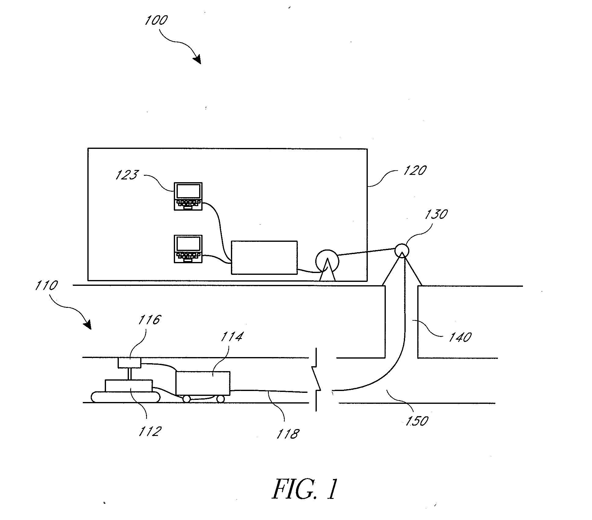 Apparatus and method for inspection of underground pipes