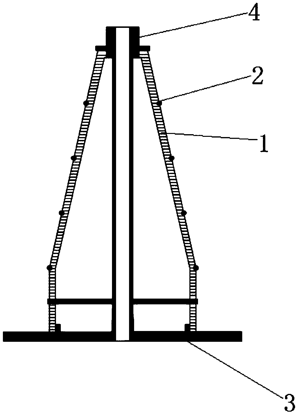 Pitch-variable spiral antenna