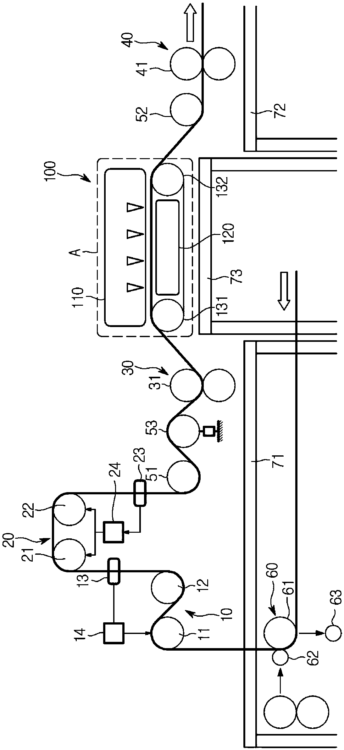 Coated steel sheet manufacturing apparatus using inkjet printing