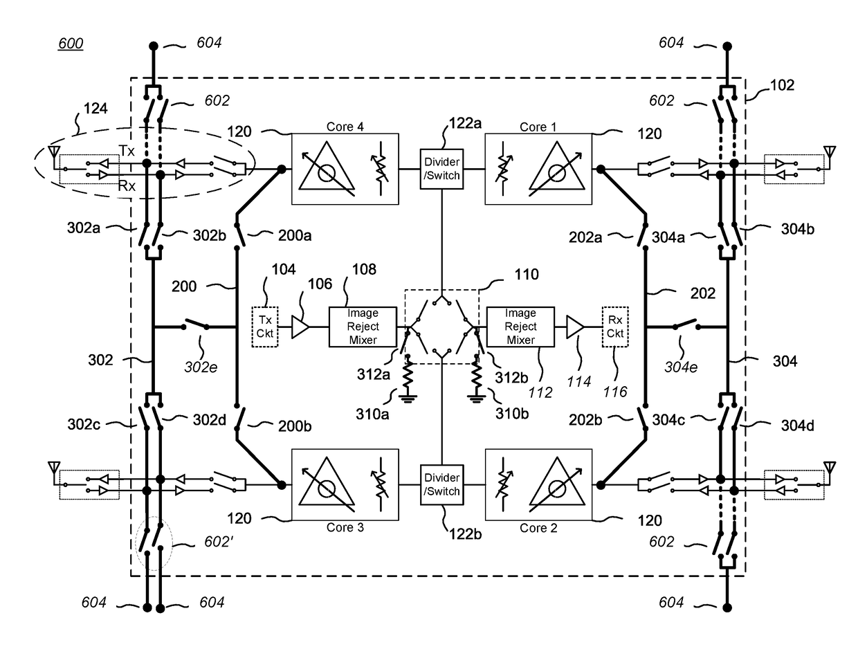 Integrated circuit calibration architecture