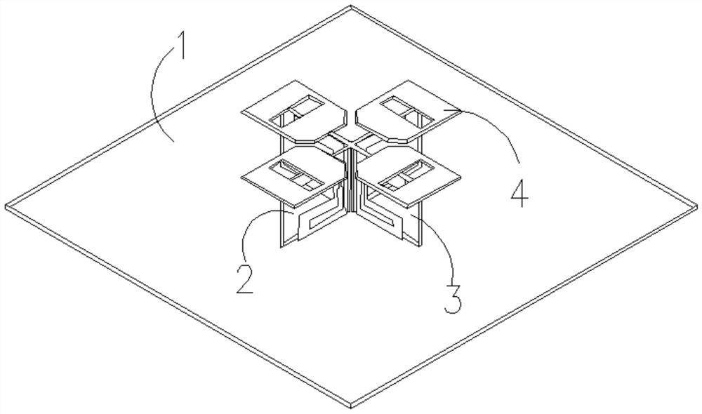 Patch-loaded broadband dual-polarized base station antenna