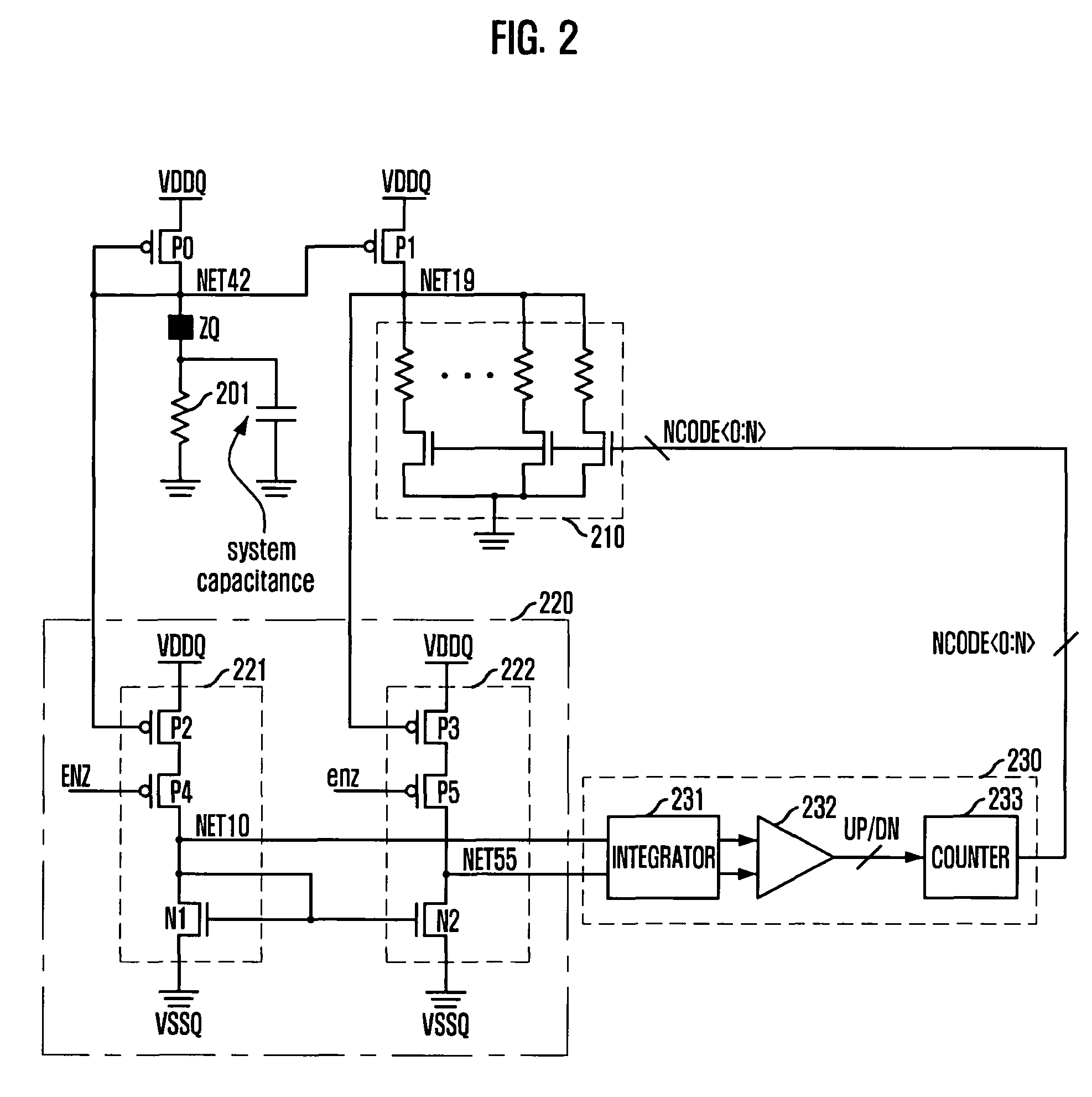 On die termination circuit and method for calibrating the same