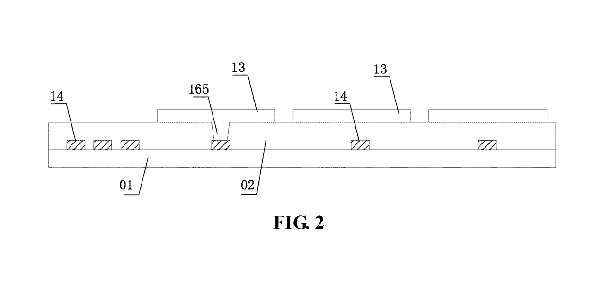 Array substrate, touch display panel and touch display device