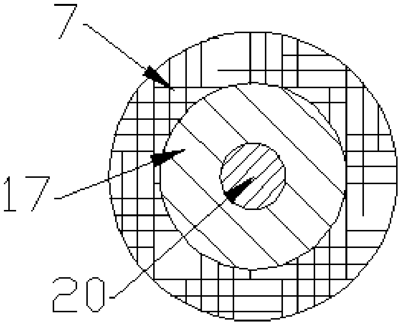 Oral cavity anesthesia needle stable in medicine applying