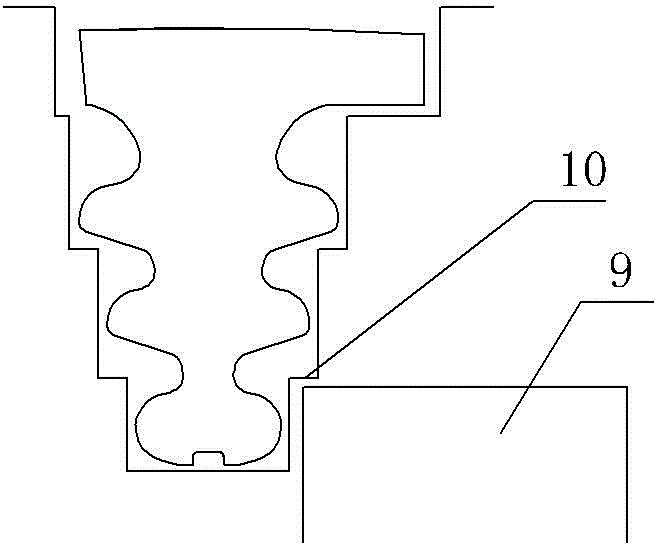 A rough milling method for fir tree leaf root