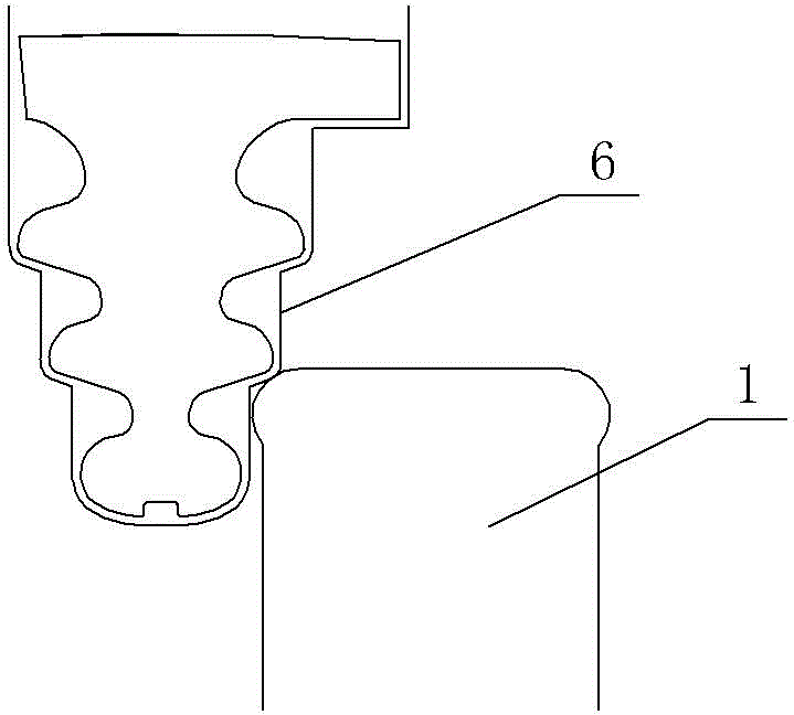 A rough milling method for fir tree leaf root