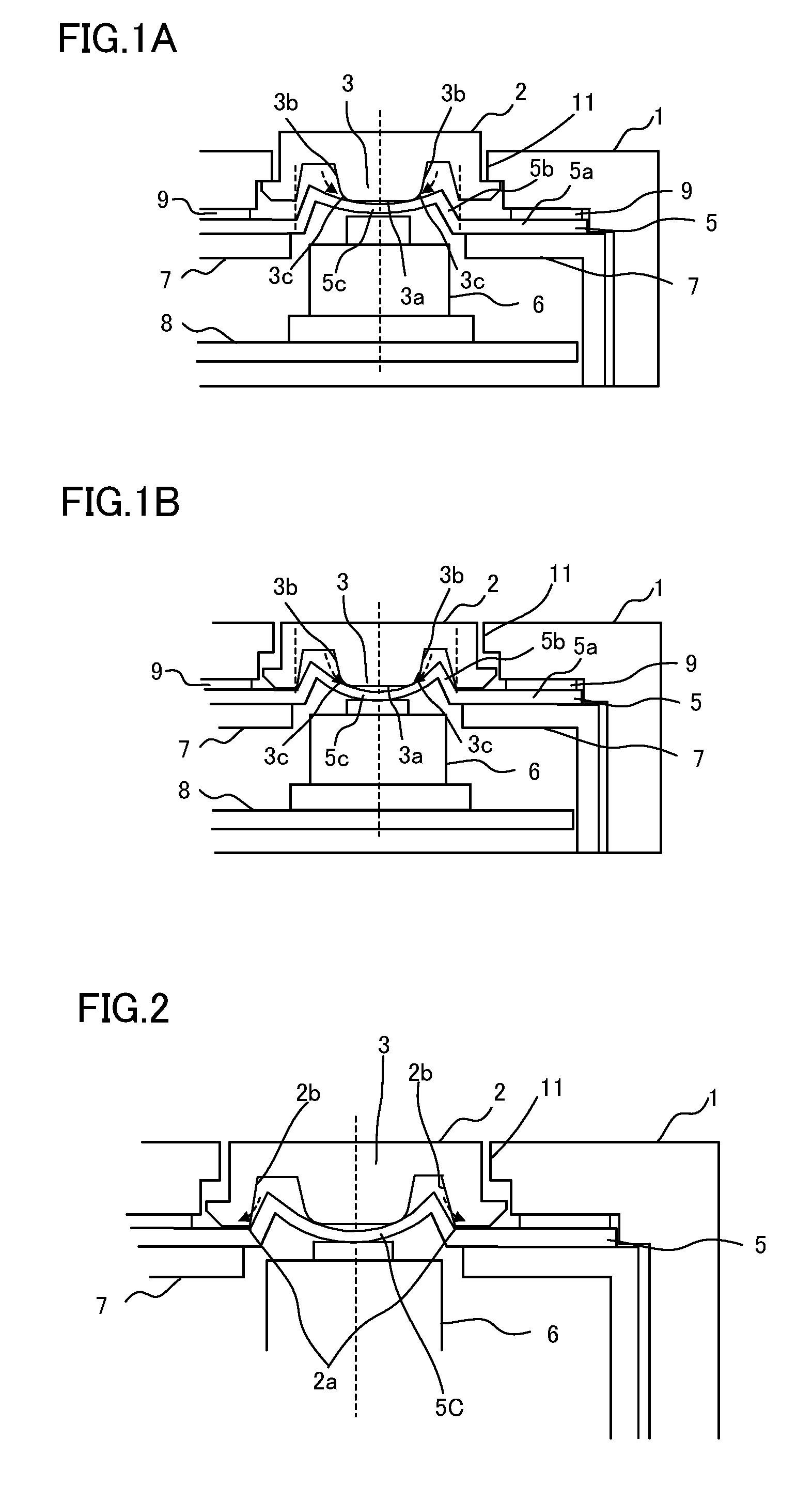 Key switch structure