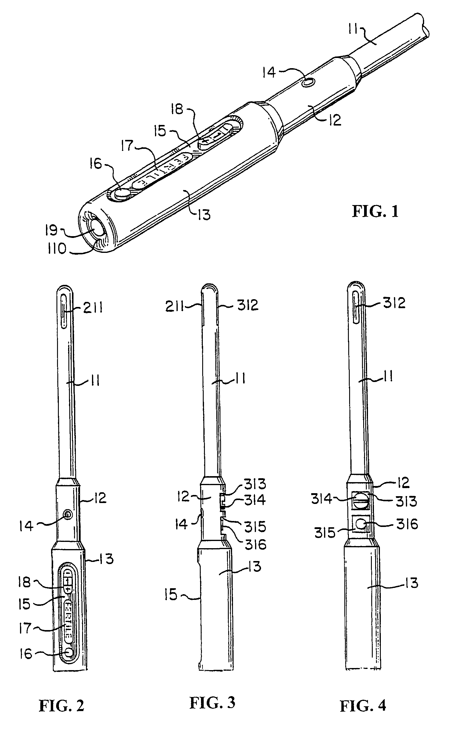 Diagnosis of fertility status by folliculogenesis monitoring in the vagina