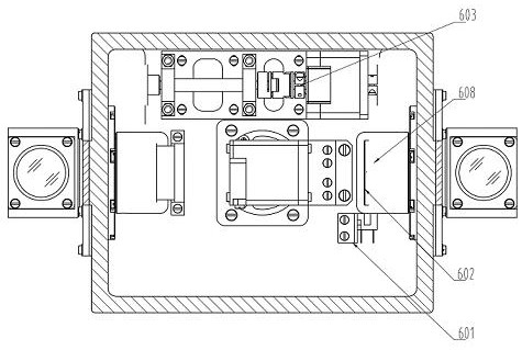 Atmospheric environment three-dimensional detection differential absorption spectrometer