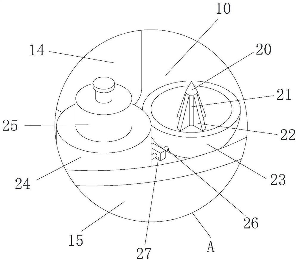 Agricultural spraying device for agricultural planting