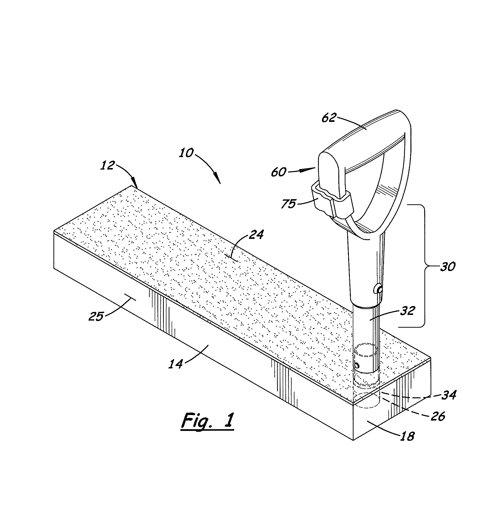 Adjustable kneeling support pad