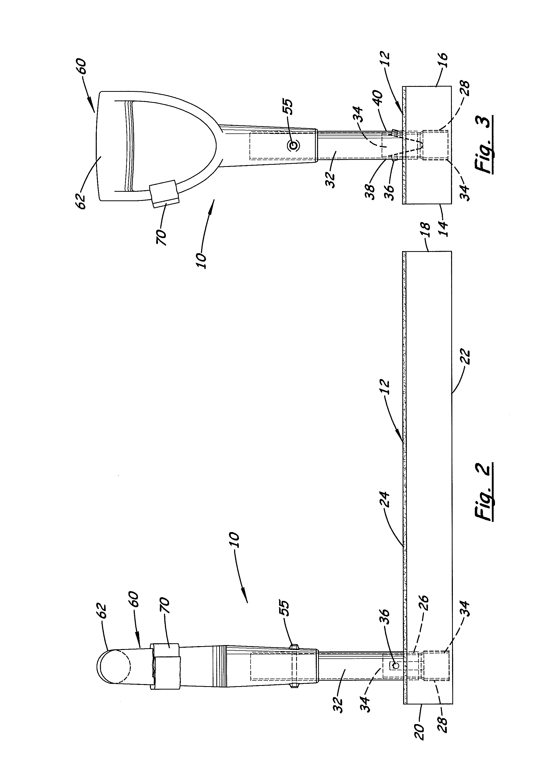 Adjustable kneeling support pad