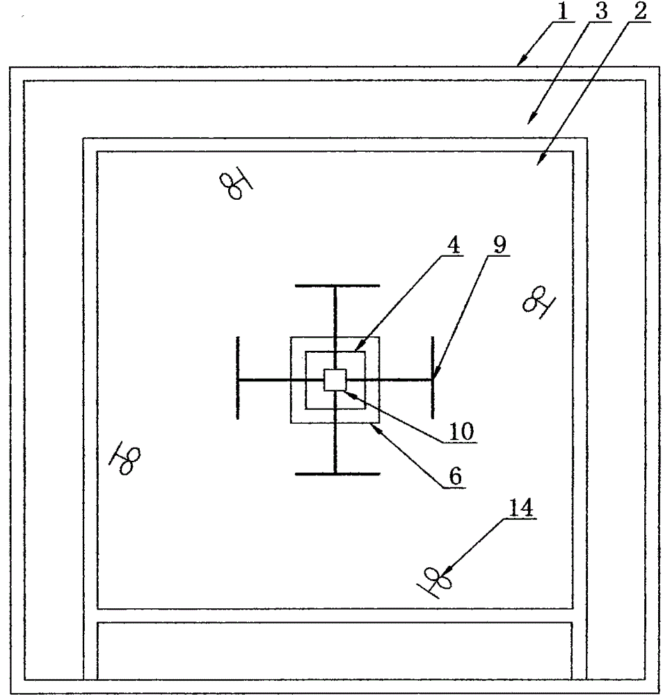 A floating island sedimentation type ibr bioreactor