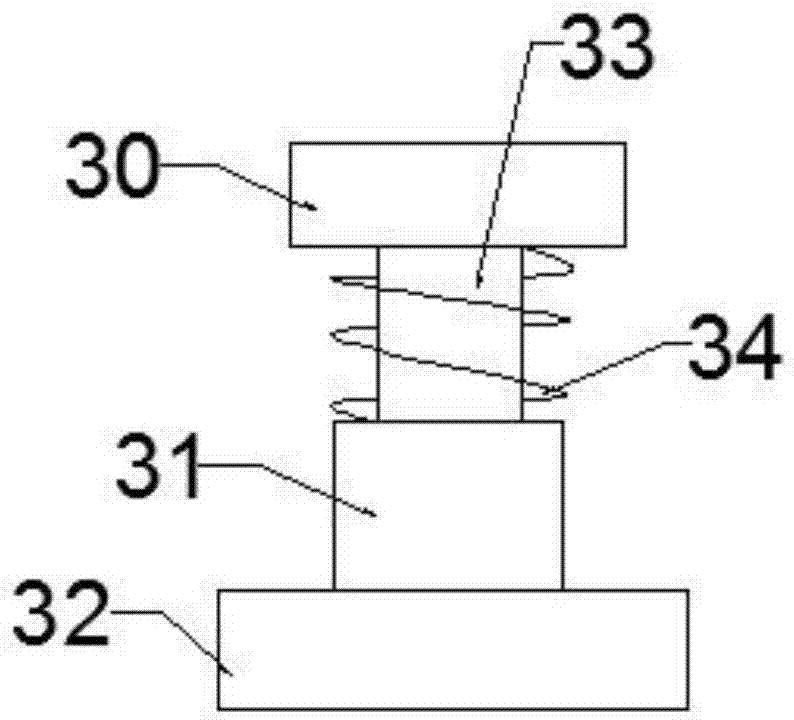 Damping type building rubbish crushing treatment device