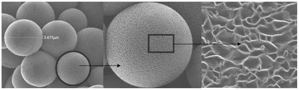 Method for preparing graphene material at high temperature and high pressure