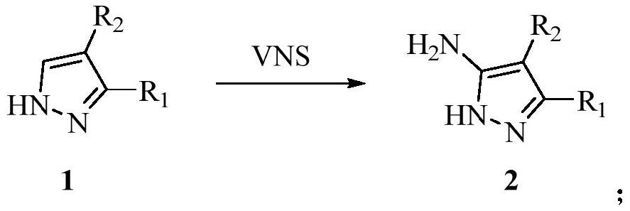 Synthesis method of pyrazolotriazine energetic compound