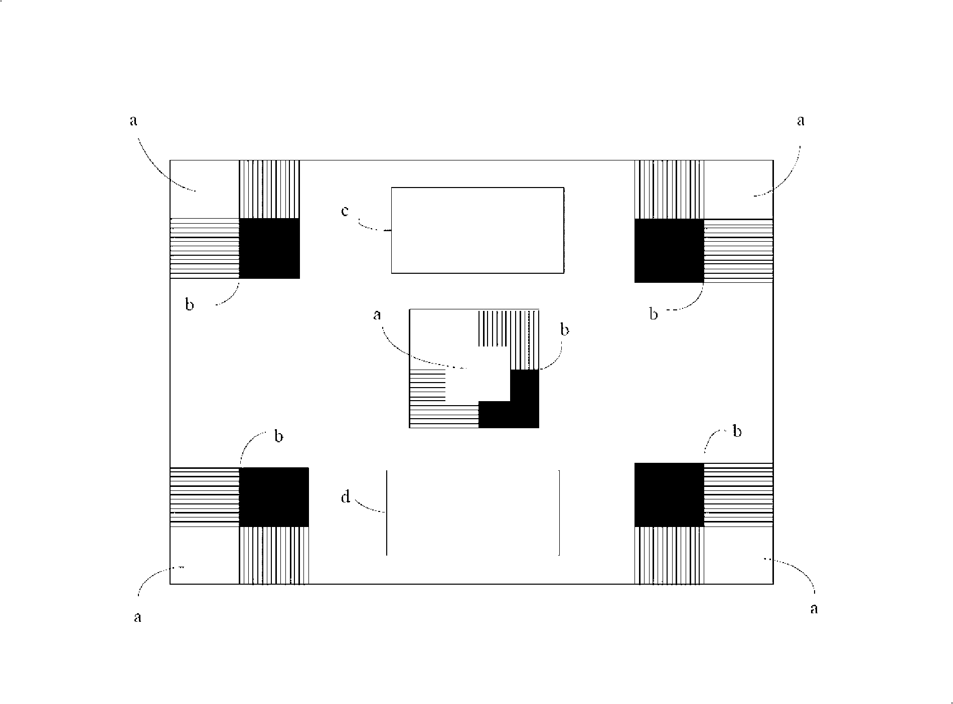 Camera module group image test system and method