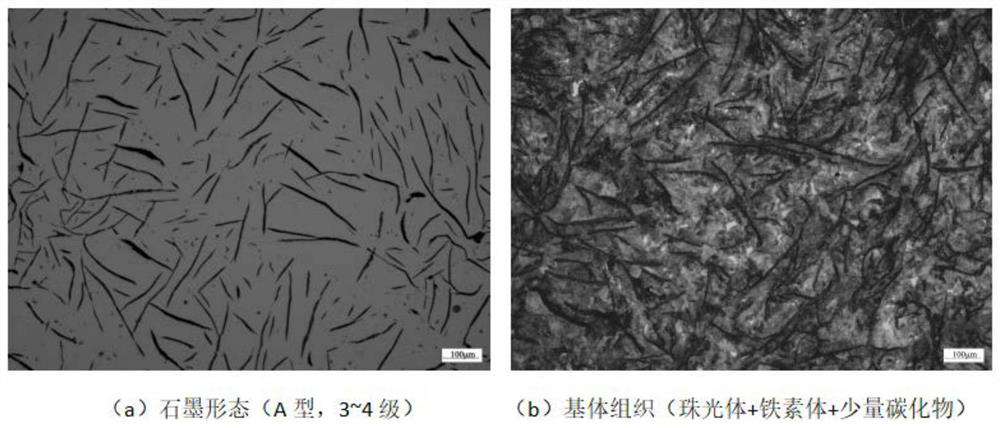 Gray cast iron material for commercial vehicle brake drum and preparation method of gray cast iron material