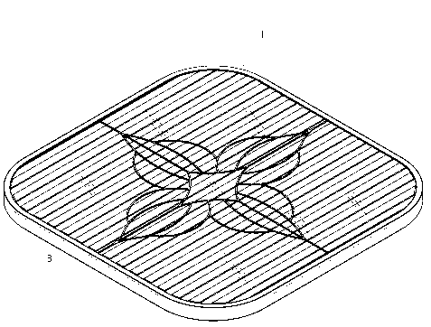 Method to construct masterpiece custom triple pane tabletops