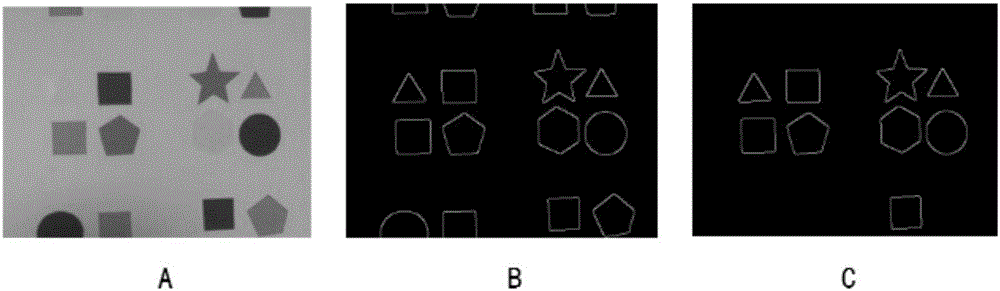 Visual localization method based on color block and topological relationship thereof