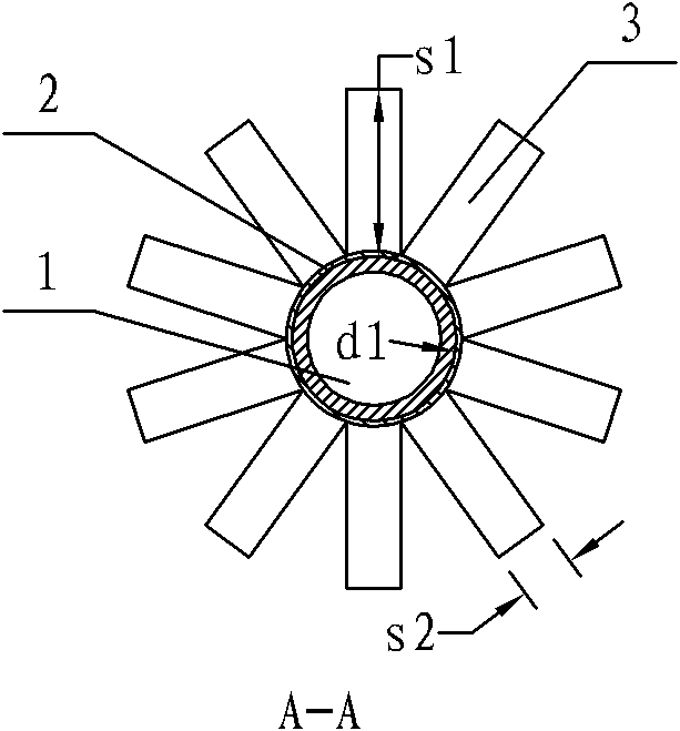 Finned tube type heat exchanger and manufacturing method thereof