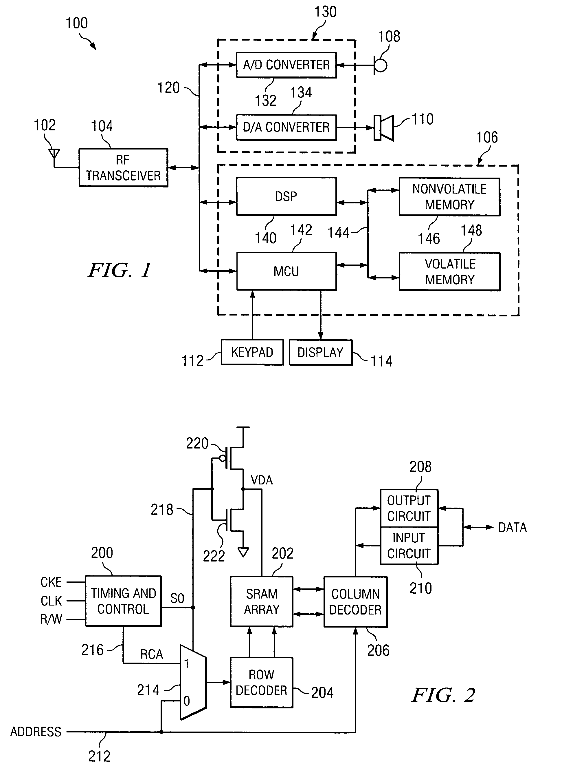 Circuit and method for reducing SRAM standby power