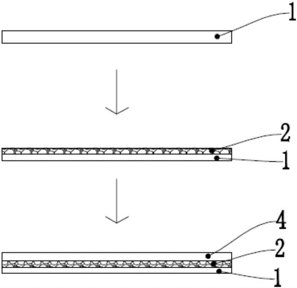 Production method for travertine-like ceramic tiles