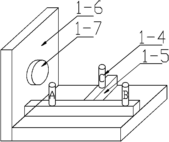 Gravity center measurement instrument of propeller blade with variable screw pitch