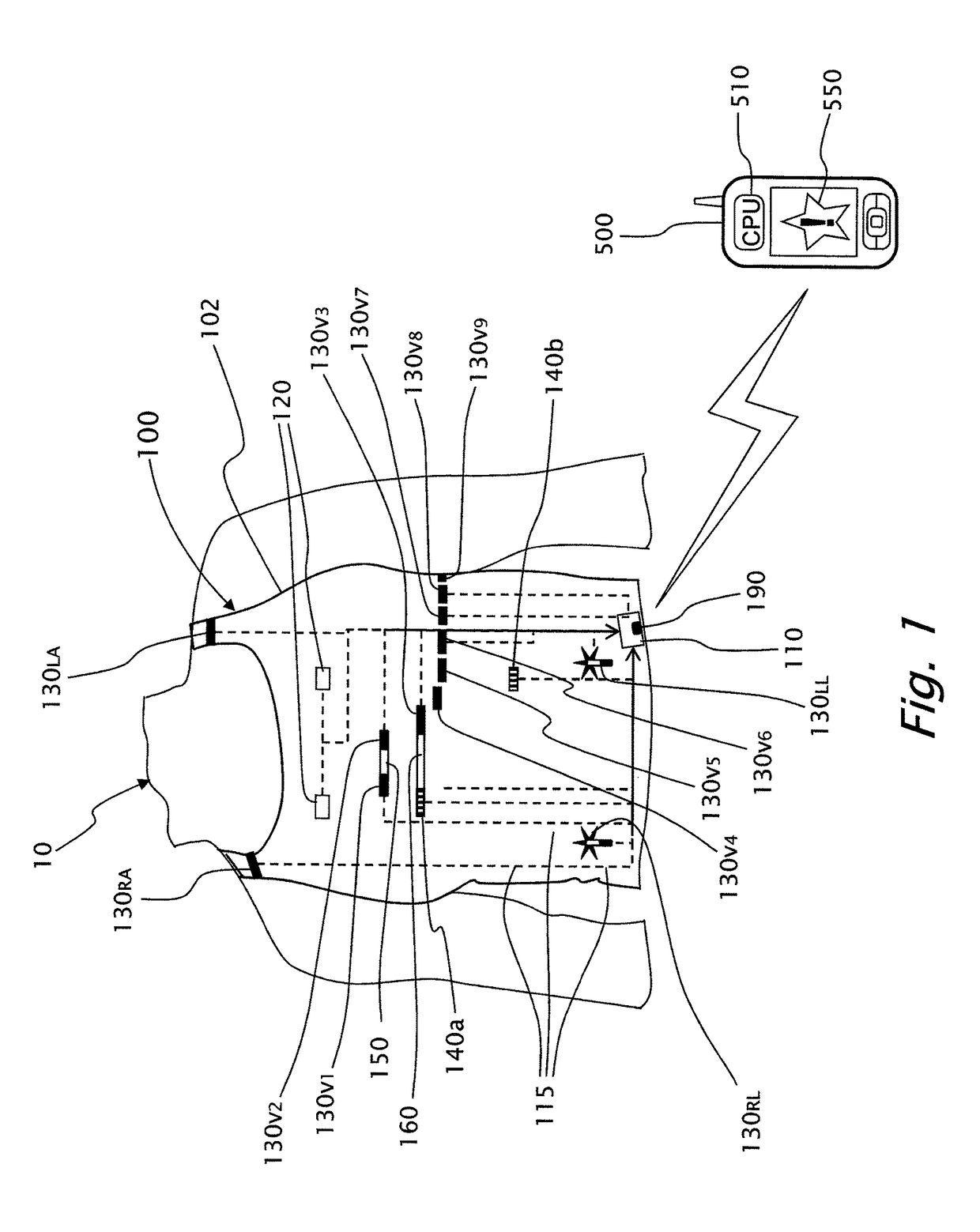 Independent non-interfering wearable health monitoring and alert system