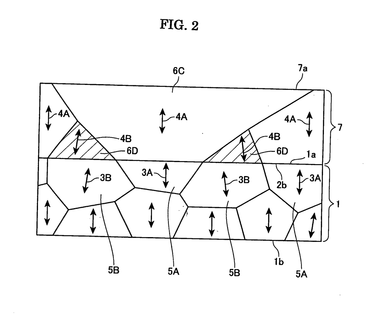 Free-standing substrate comprising polycrystalline group 13 element nitride and light-emitting element using same