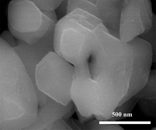 Cobalt-nickel lithium manganate composite positive electrode material with surface wrapped by lithium zirconate and preparation method