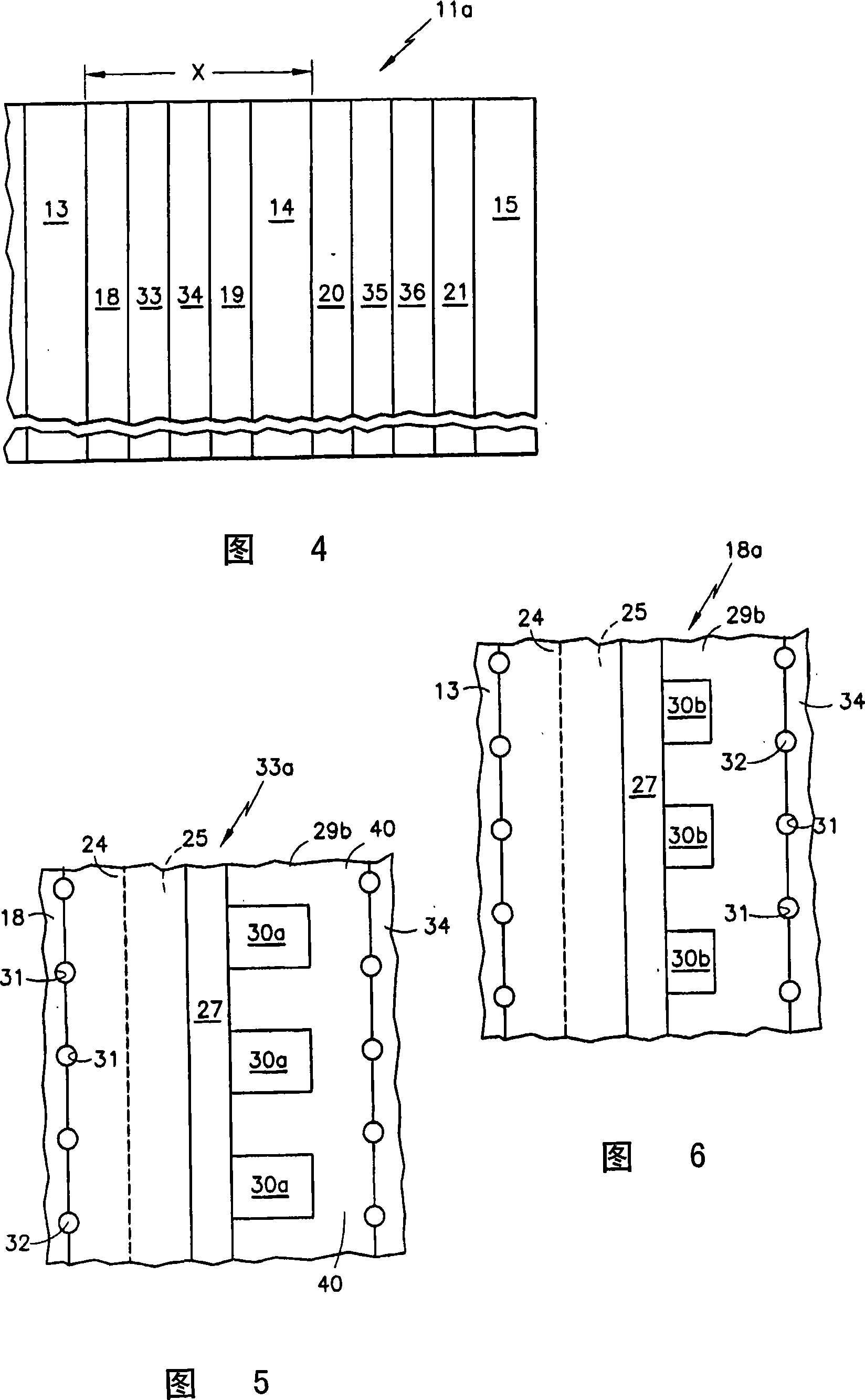 Varied fuel cell oxidant flow channel depth resulting in fewer cooler plates