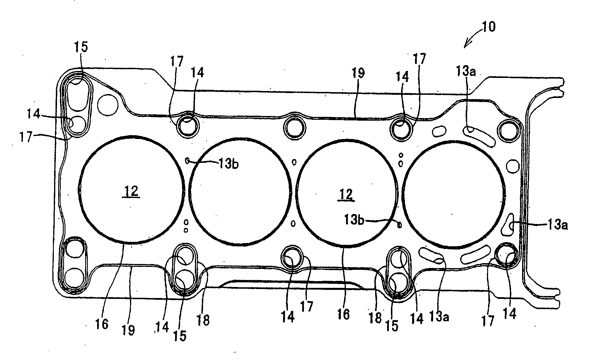 Metal gasket