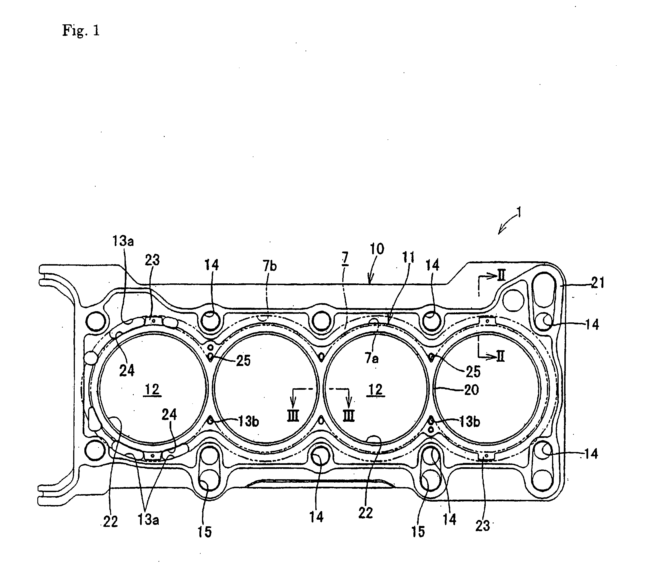 Metal gasket