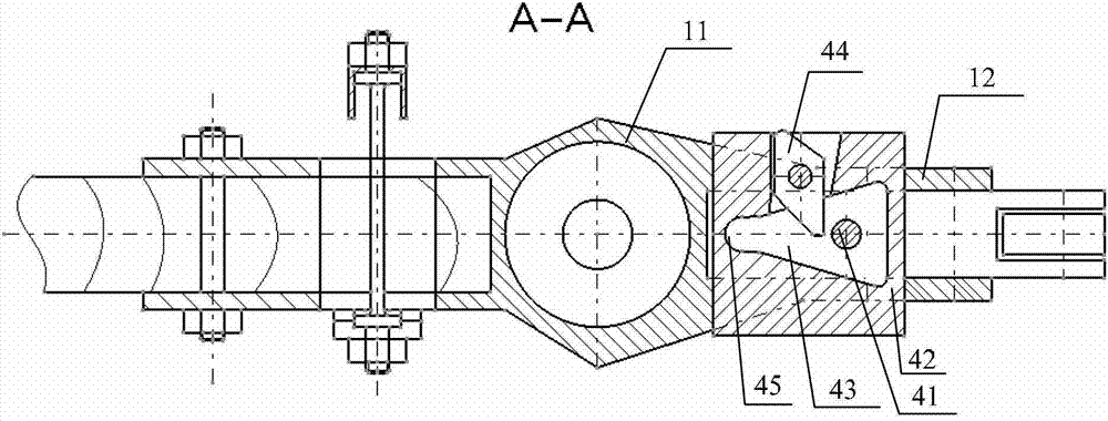 Limiting locking device