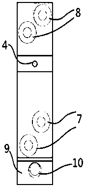 Novel combined water cooling die