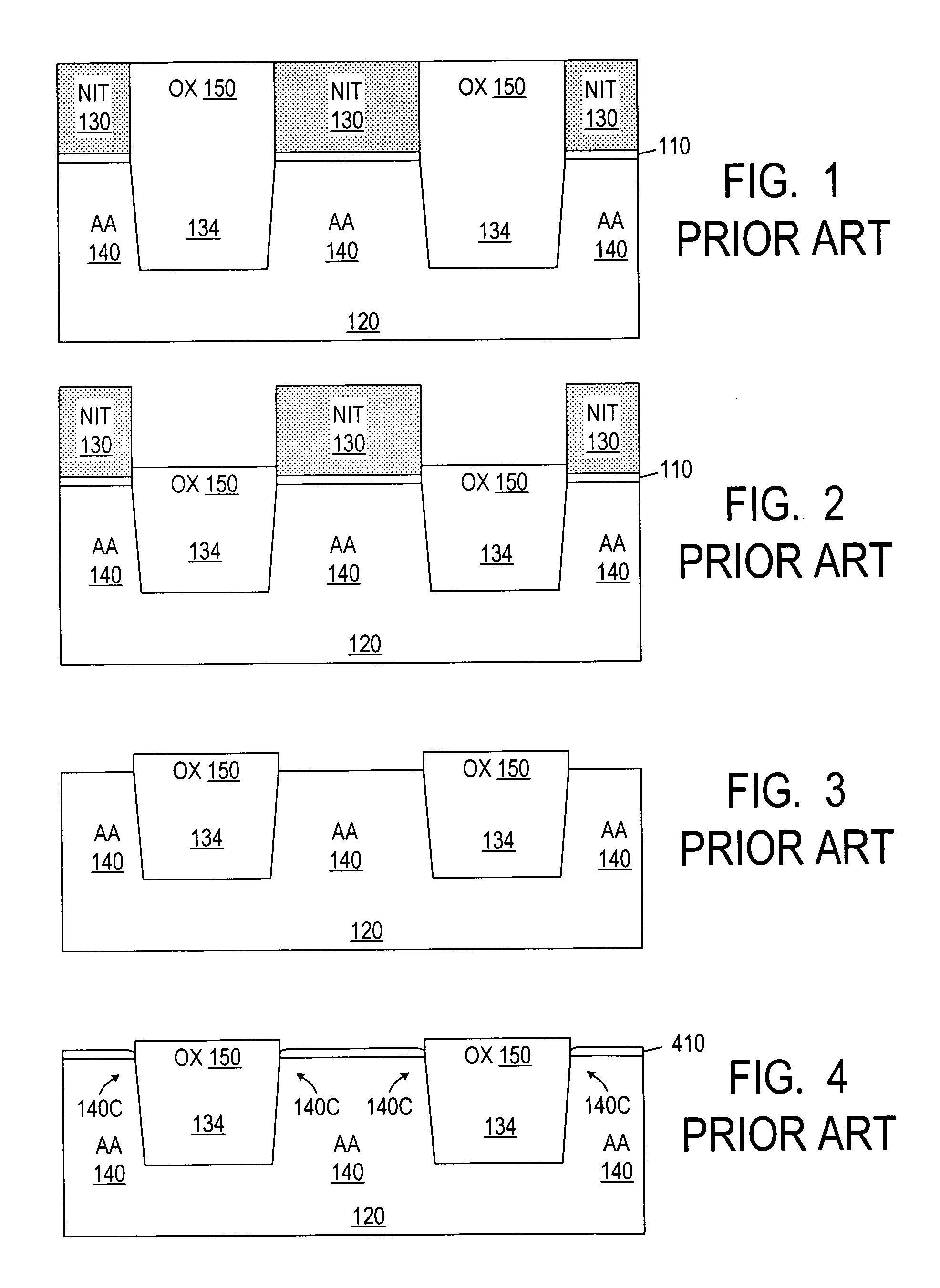 Use of chlorine to fabricate trench dielectric in integrated circuits