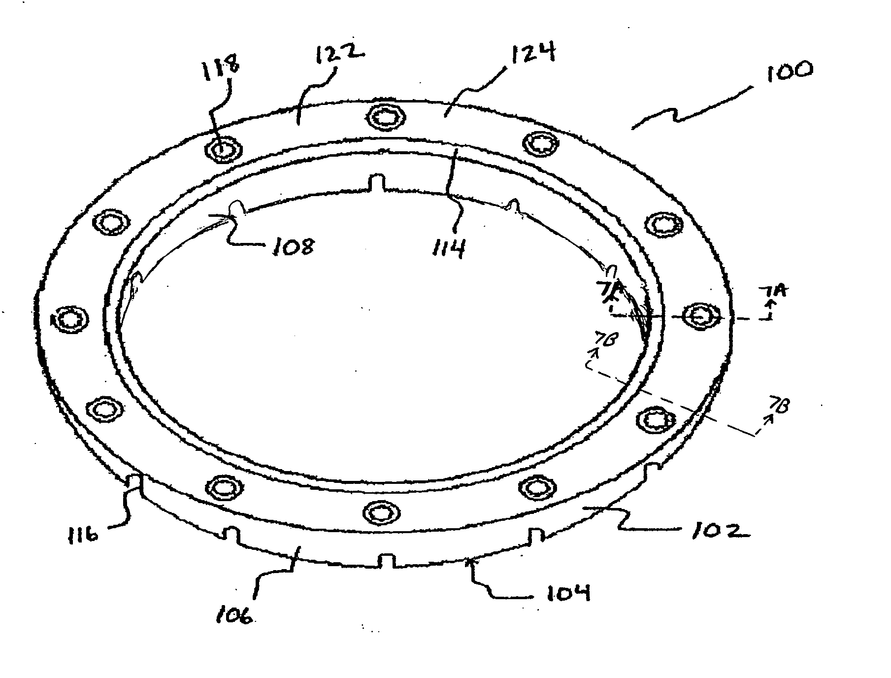 CMP retaining ring