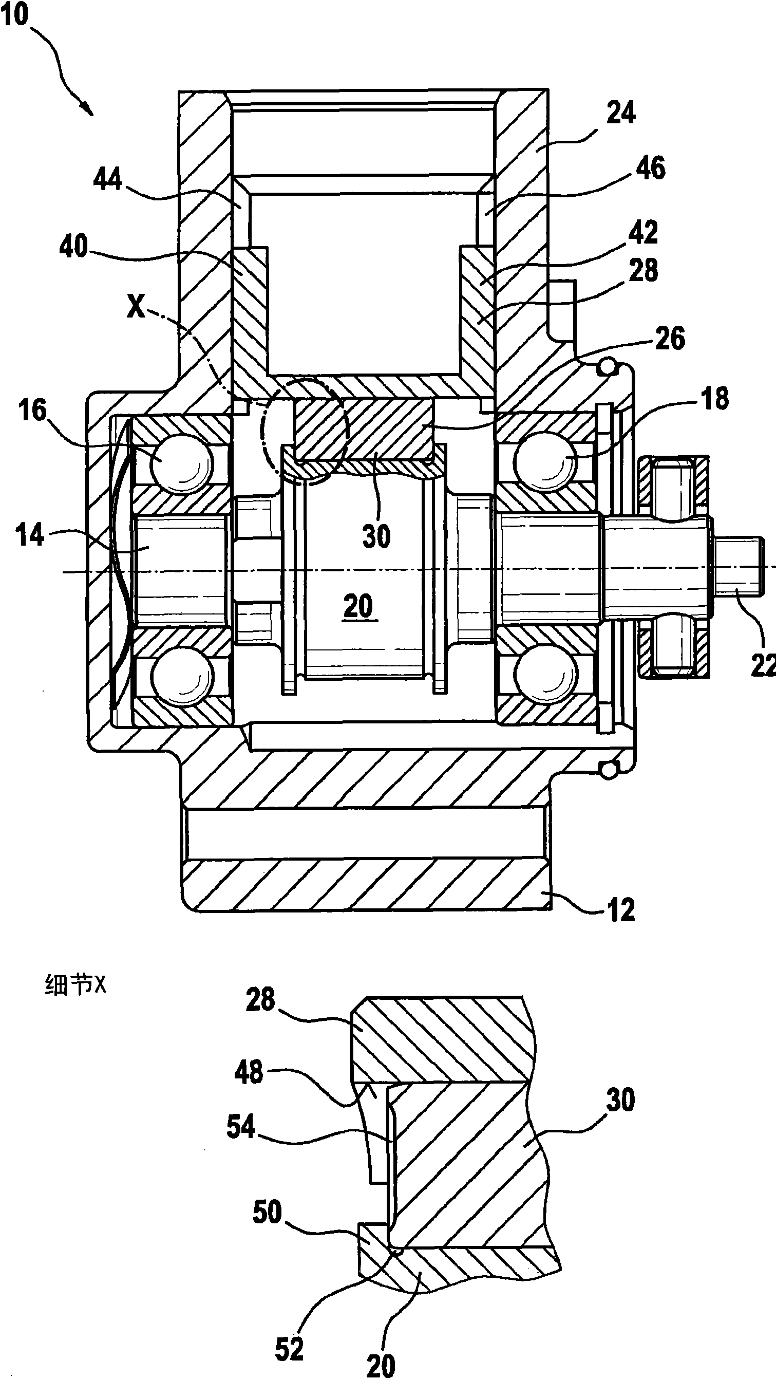 Piston pump, in particular fuel pump, having roller tappet