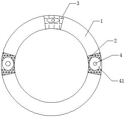 Automobile steering wheel