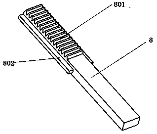 Burglarproof door convenient for escape