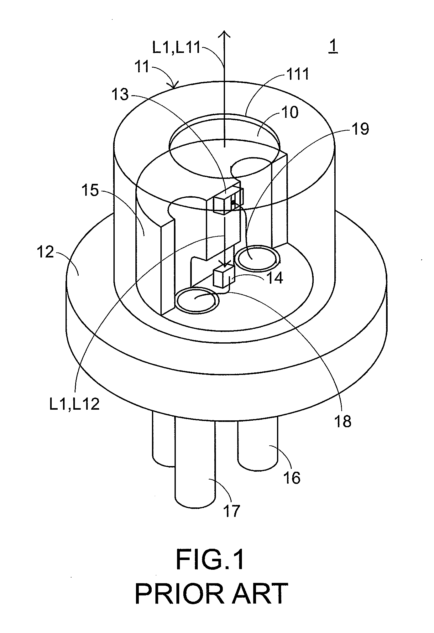 Surface mount device type laser module