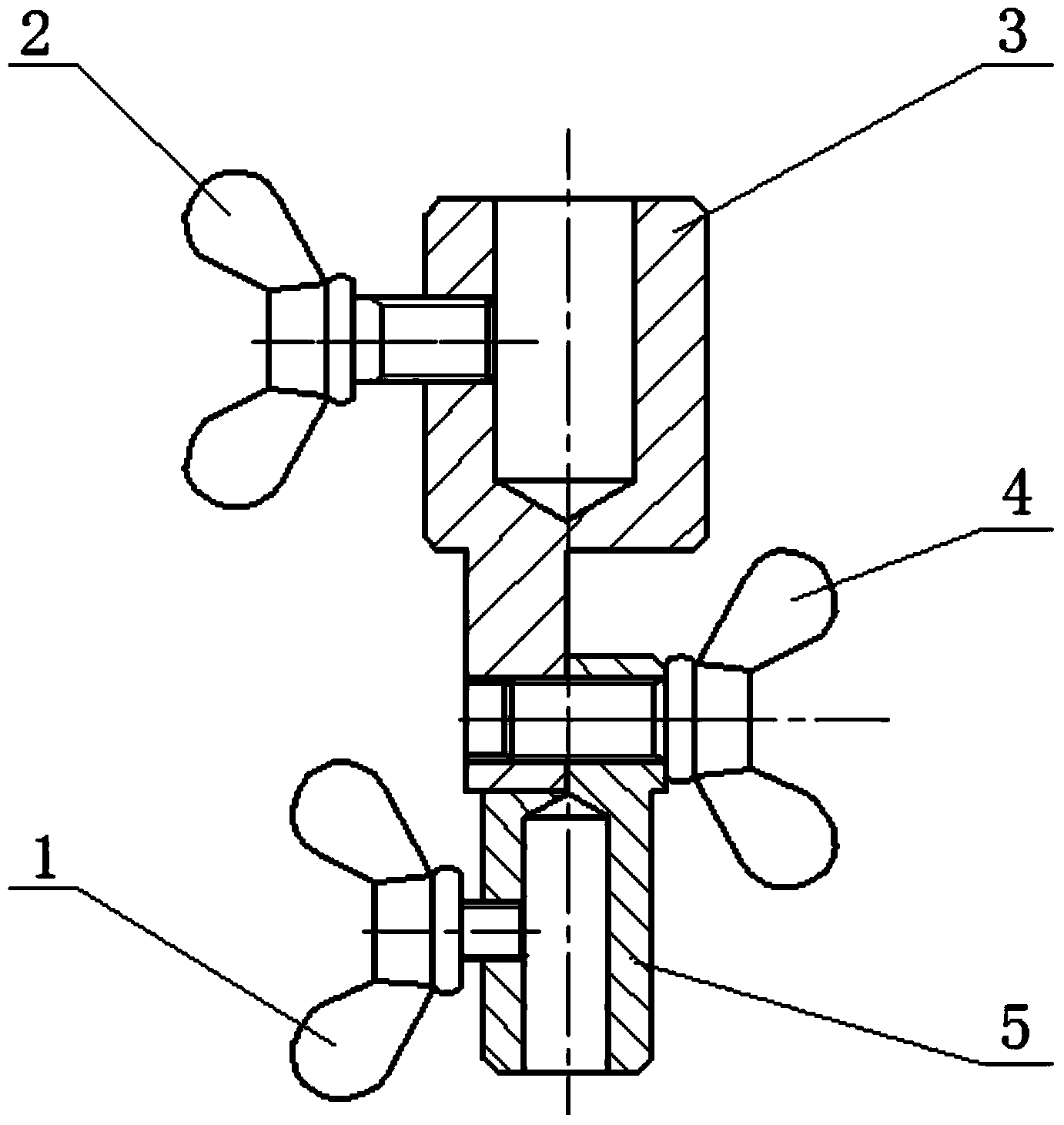 Equipment for connecting dial gage