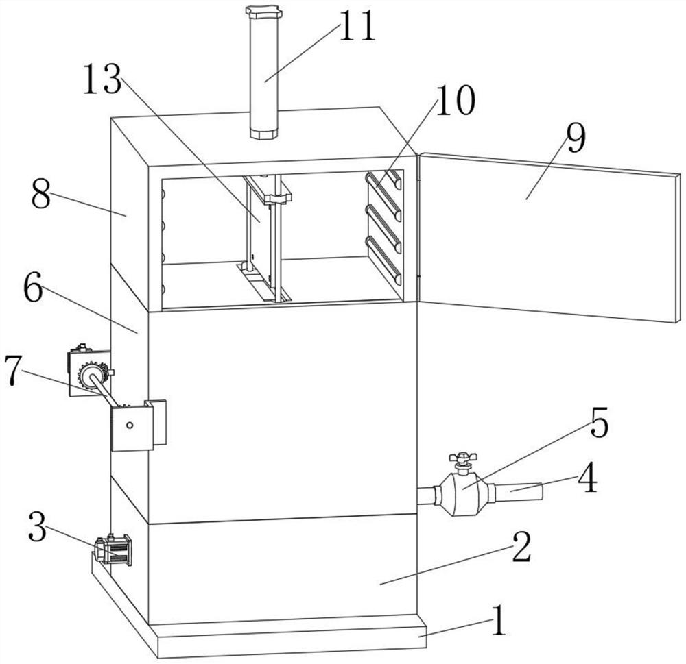 High-frequency microwave automatic hole plugging and compacting device for multilayer board resin and using method of high-frequency microwave automatic hole plugging and compacting device